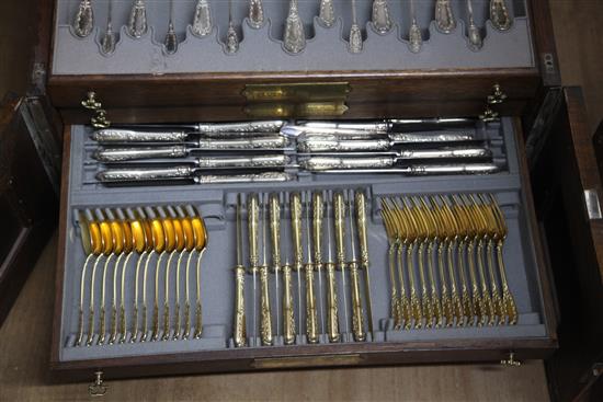 French canteen of cutlery.